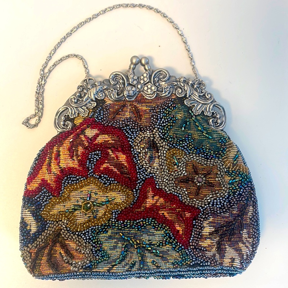 Embroidered Sasha everything bag